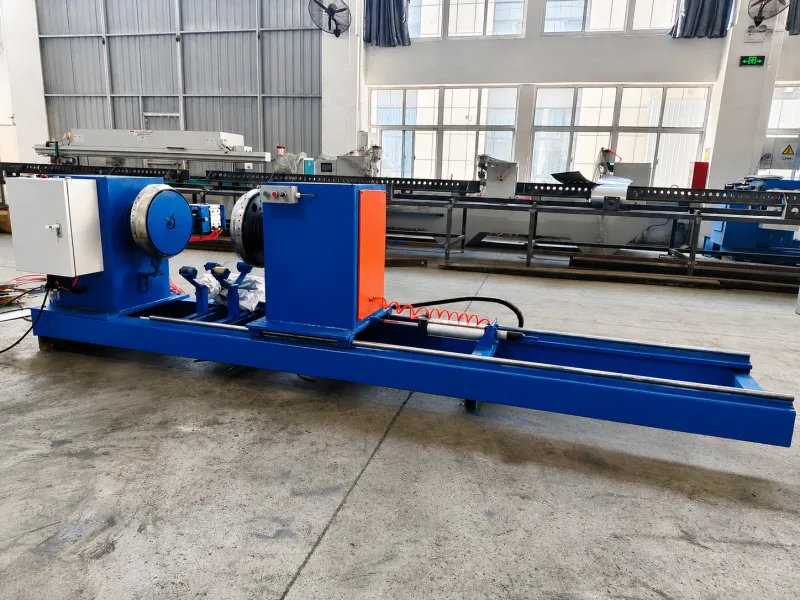 Steel Drum Flanging Machine 