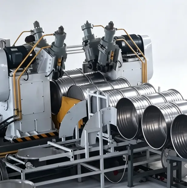 Automatic Steel Drum Rolling Machine