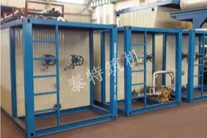 High temperature tank container type asphalt