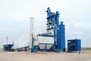 LB-2000 asphalt mixing equipment exported to Russia