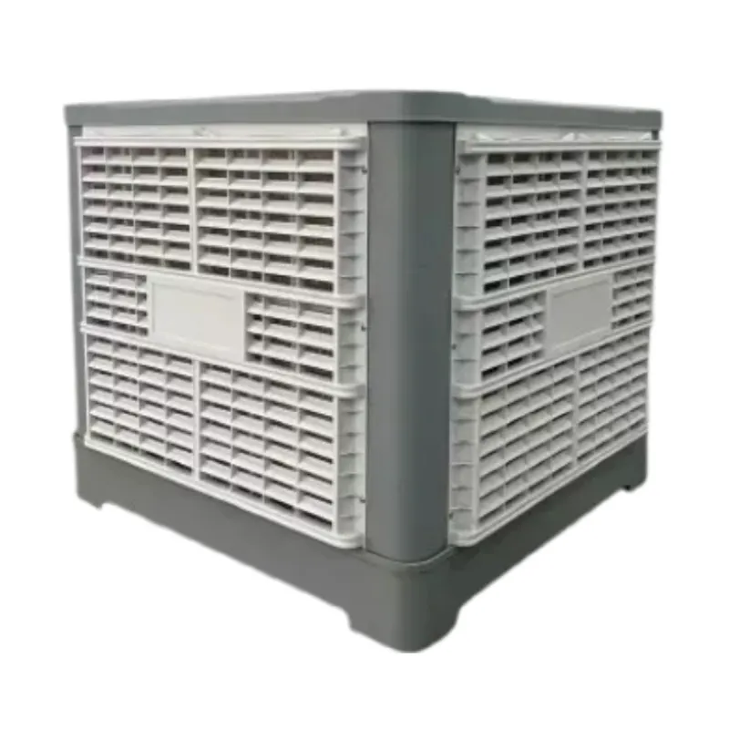 Enfriador de aire evaporativo en la azotea