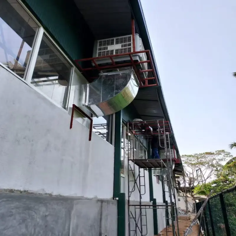 Factory Cooling Project in Sri Lanka Using MOLY Industrial Evaporative Air Coolers
