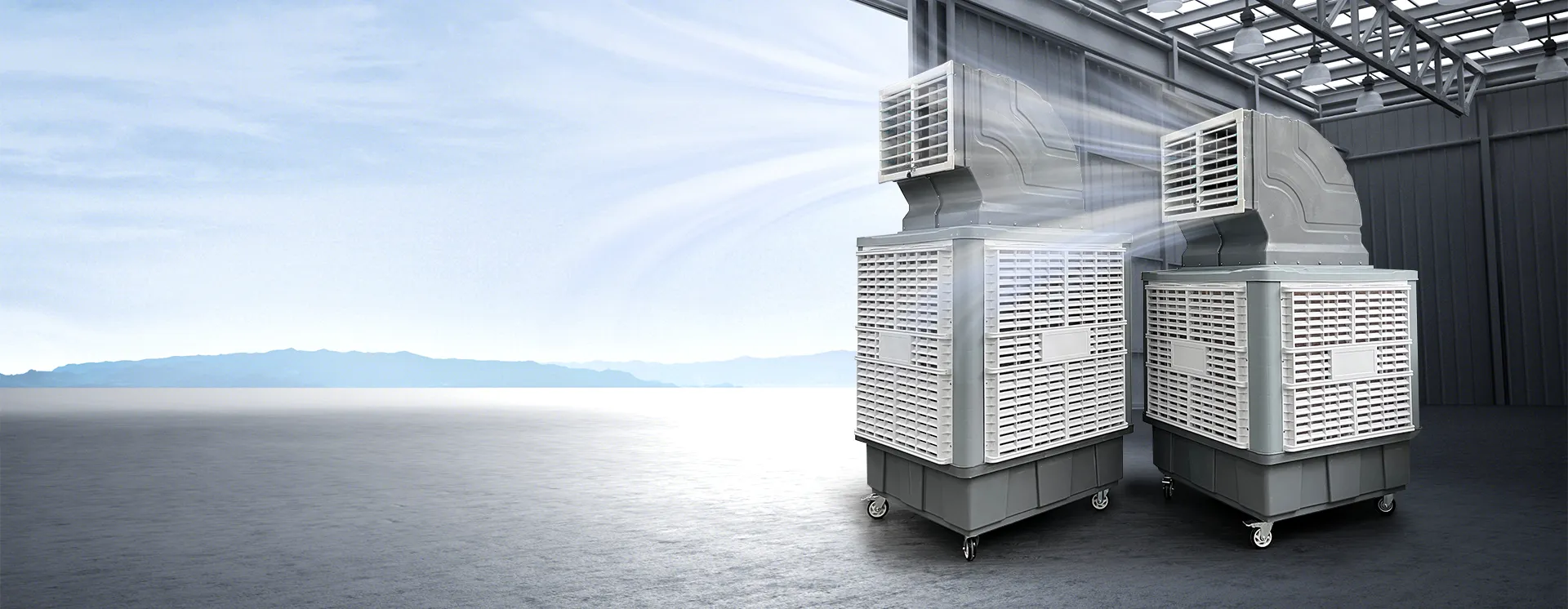 Big water tank Portable Industrial air coolers