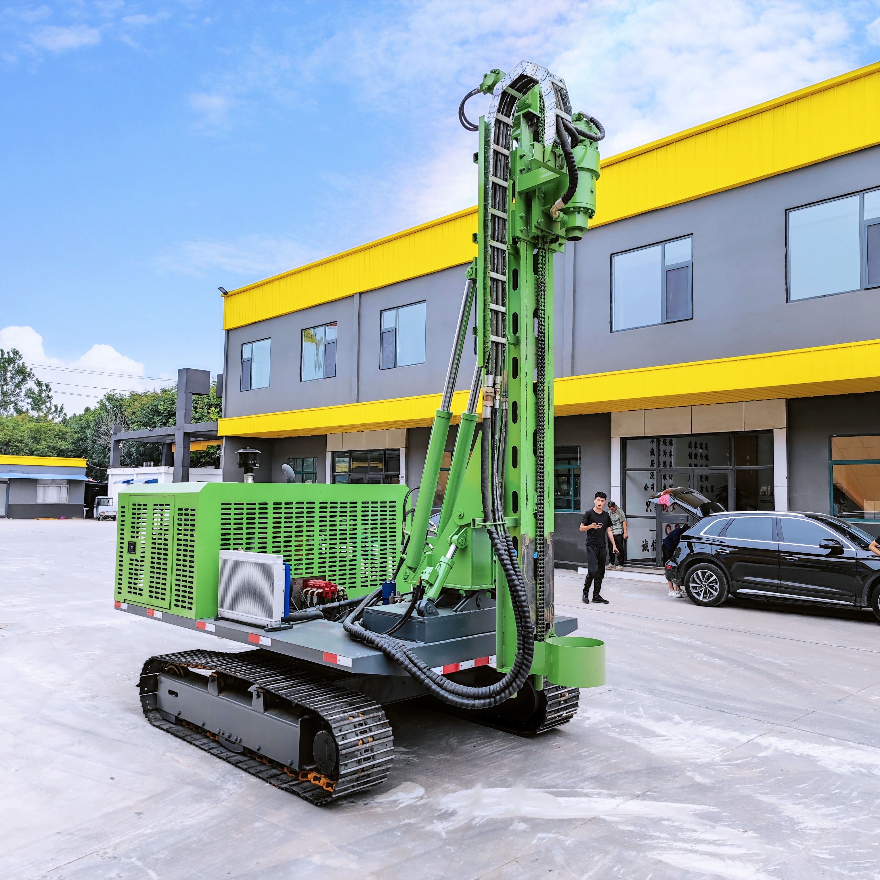 photovoltaic pile driver