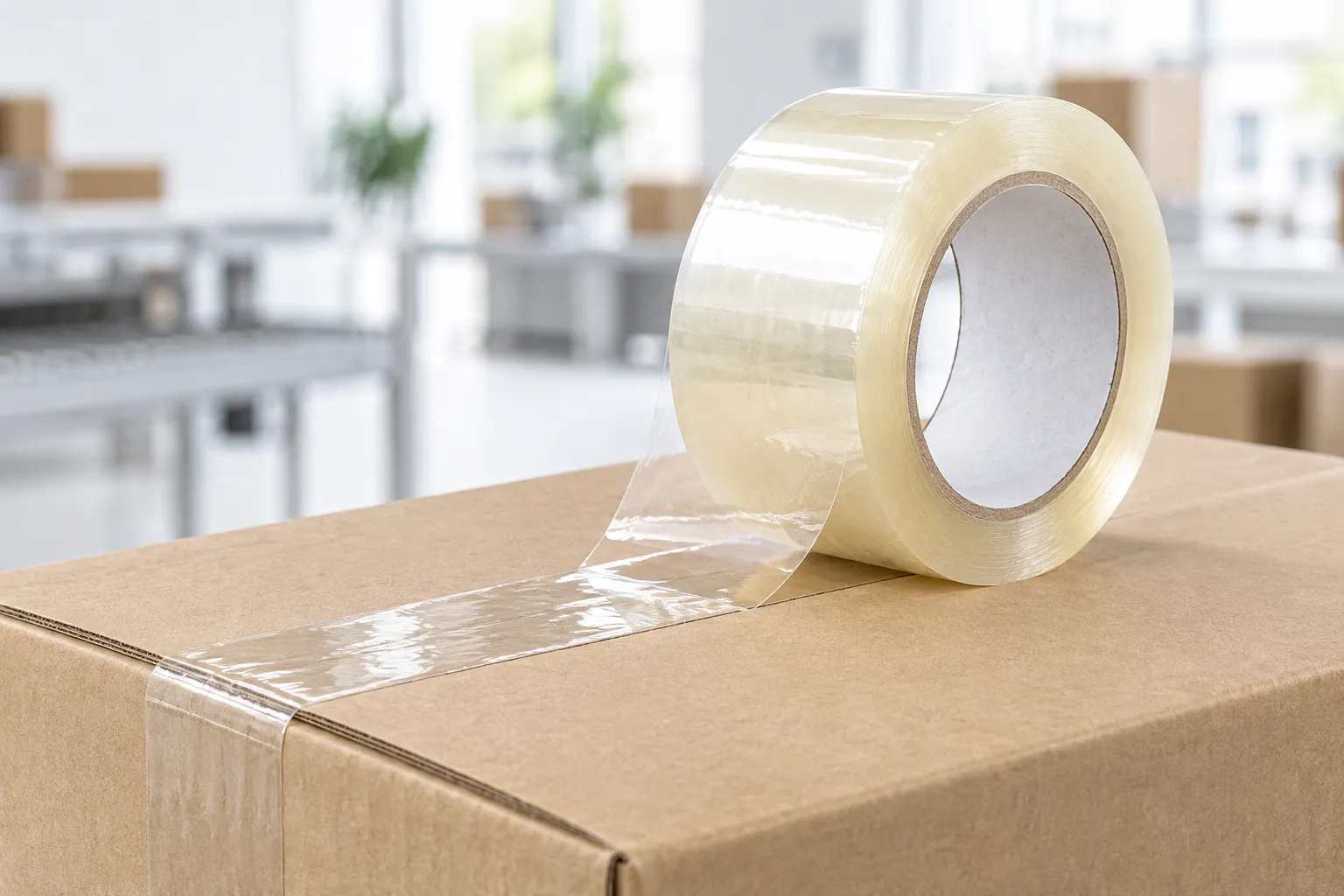 Moisture Resistant Carton Sealing Tape Avoids Package Damage In Humid Storage Environments