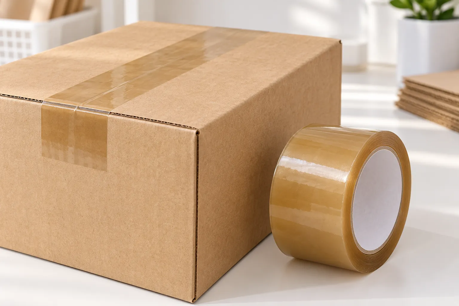 How Important Is Low Noise Design Of Carton Sealing Tape For Large Warehouse Daily Packing