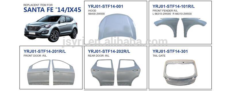 Rear Door for Hyundai Santa Fe 14/IX45