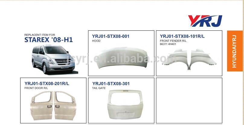 Hood for Hyundai H1 Starex 08