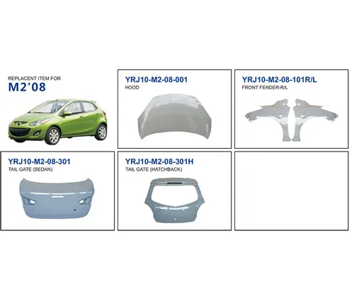 Mazda2 2008 Auto Body Parts