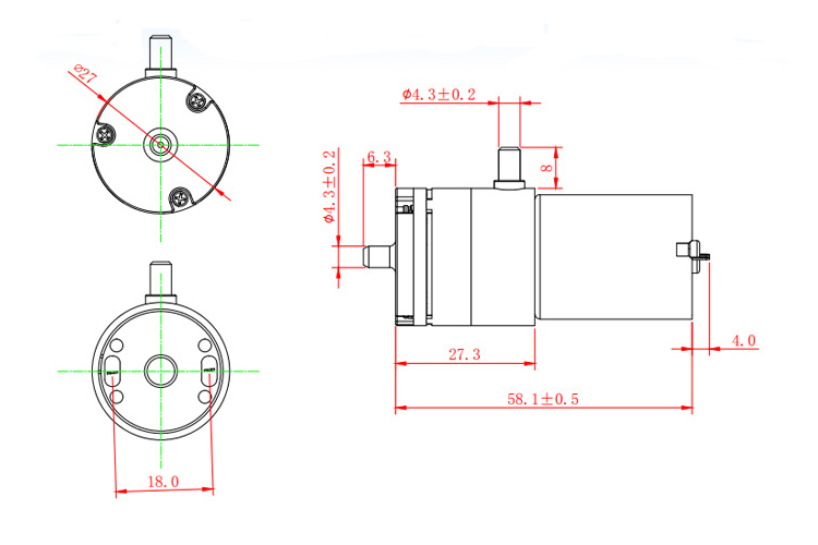 370 Micro Vacuum Pump Awakener Diaphragm Pump