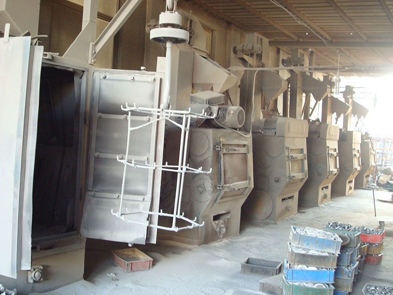 Shot blasting machine for surface treatment HAOXU