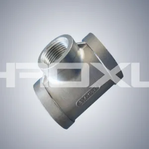 Stainless steel variable diameter tee fittings