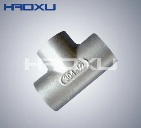 Stainless steel tee fittings