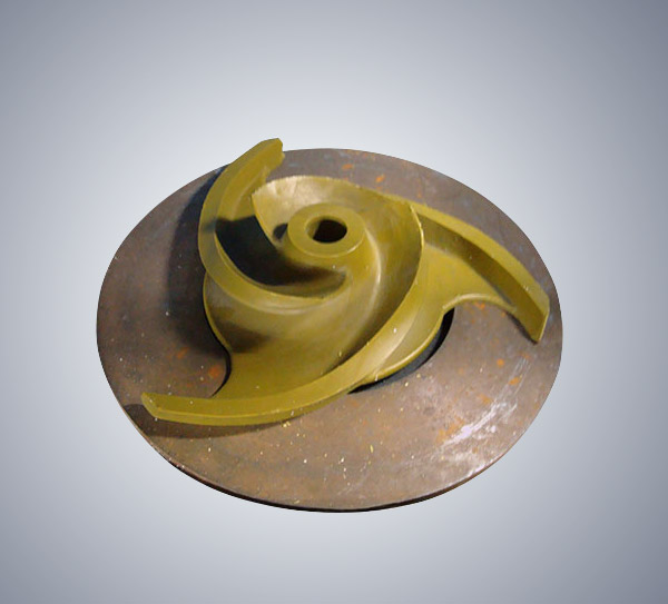 Open impeller suitable for sewage pumps