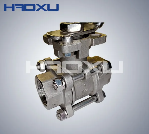 Ball valve -3PC discharge valve