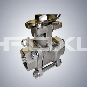 Ball valve -3PC discharge valve