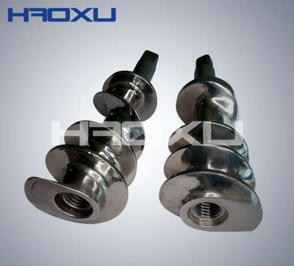 INOX spiral shaft used in oil pressing machinery