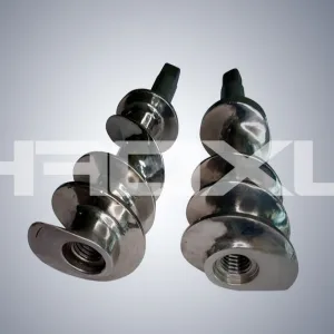 INOX spiral shaft used in oil pressing machinery