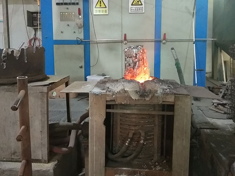 Steel melting furnace - medium frequency electric furnace HAOXU