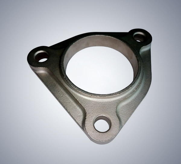 SS304 Modified triangular flange for automotive muffler