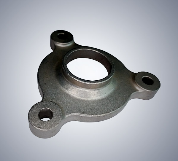 SS304 Three hole precision casting flange