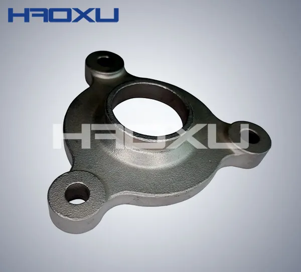 SS304 Three hole precision casting flange