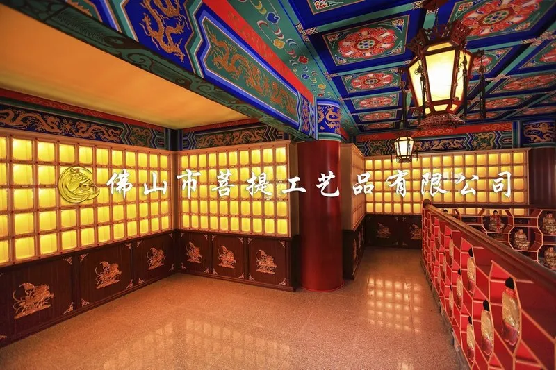 Multi-Niche Buddhist Shrine Wall