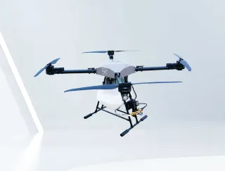 طائرة بدون طيار للتنظيف