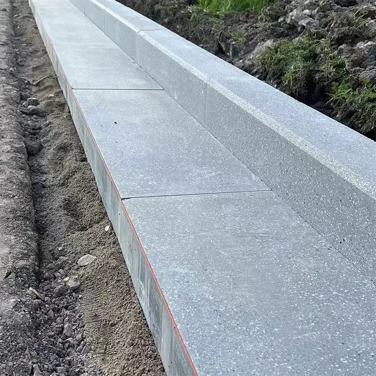 Imitation stone processing effect