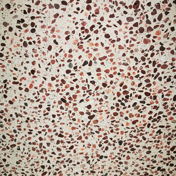 Imitation stone processing effect
