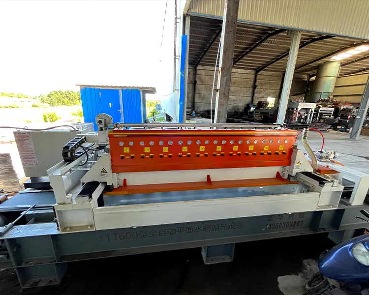 Curbstone Polishing Machine
