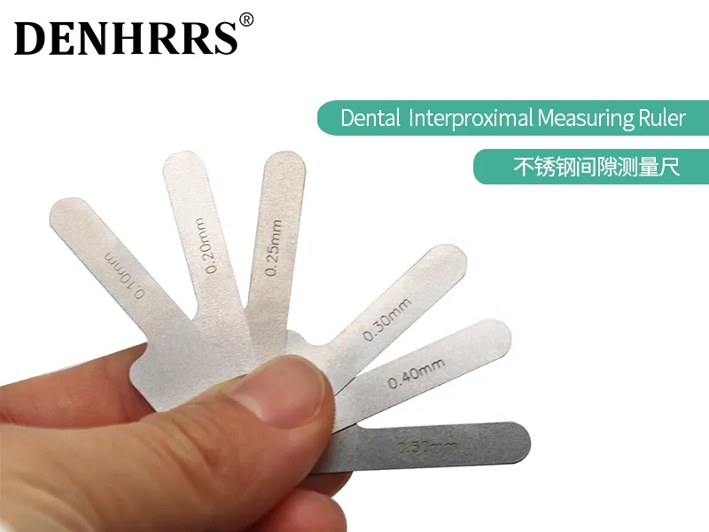Interm Ruler Interproximal Measuring Ruler