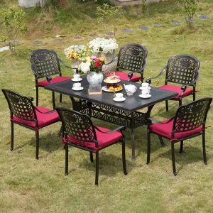 ZF6051C 6 Seater landscape chair +150 grille grill table patio furniture