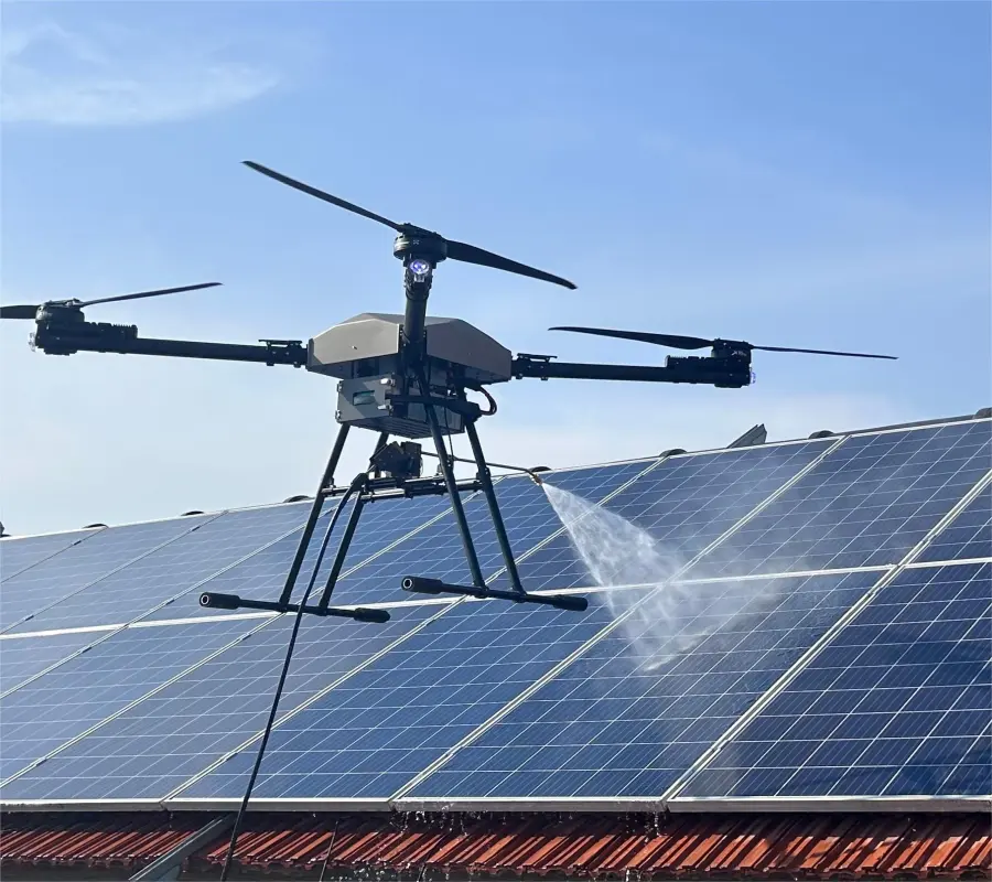 Efficiency advantages and applications of cleaning drones