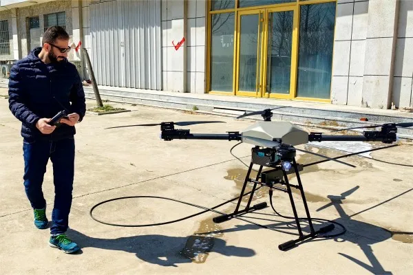 Swiss Clients Visit Factory, Highly Impressed by Drone Operations