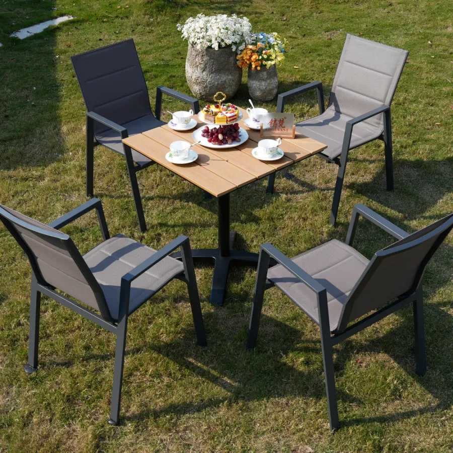 ZF3024C Tucker mesh cloth chair dining room party outdoor furniture