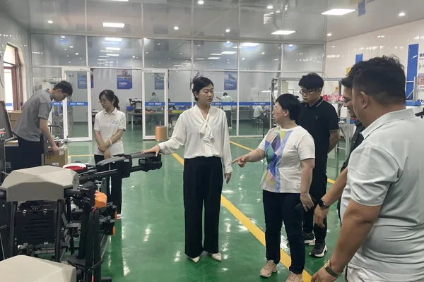 Leaders from Xing'an League and Ulanhot City Visit Our Weifang Drone Factory