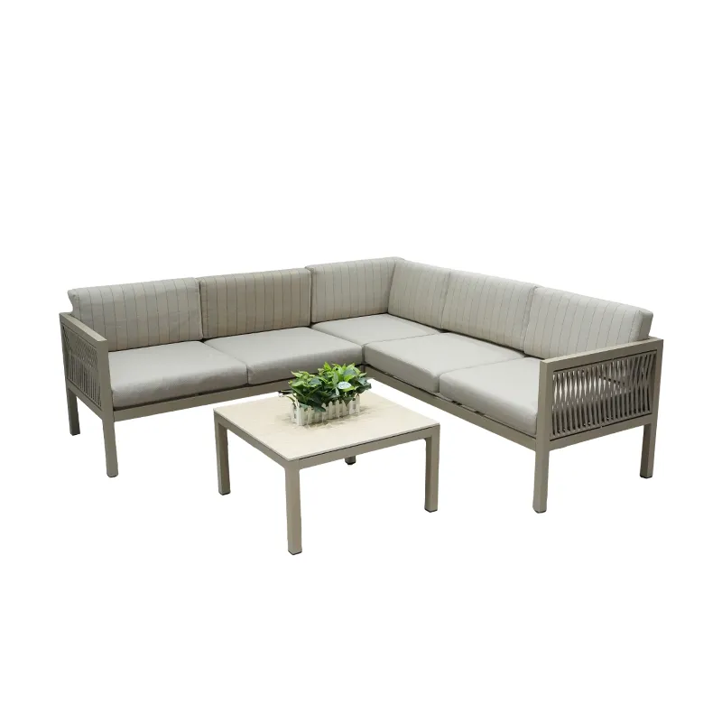 Z9011SF CHOUVANT Flexi-Weave Rope Woven Square Sofa (Modular, Freely Configurable)