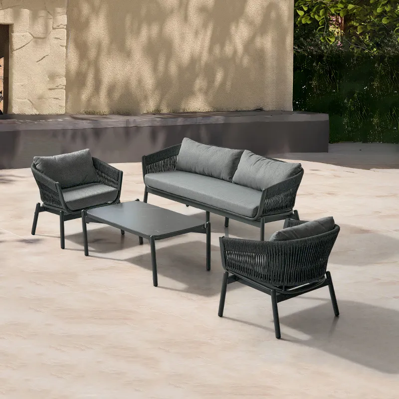 Rope Furniture: Modern Flexibility for Dynamic Outdoor Spaces