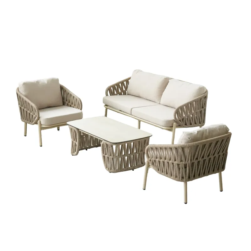 Z9005SF Ella aluminum rope sofa Nordic-Style Rope Sofa