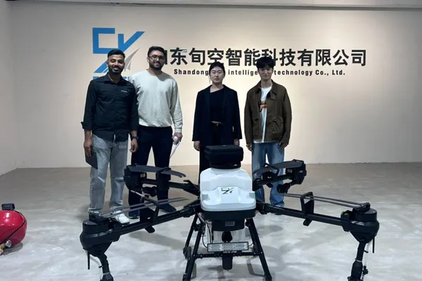 Successfully Hosts UK Delegation for Drone Demonstration