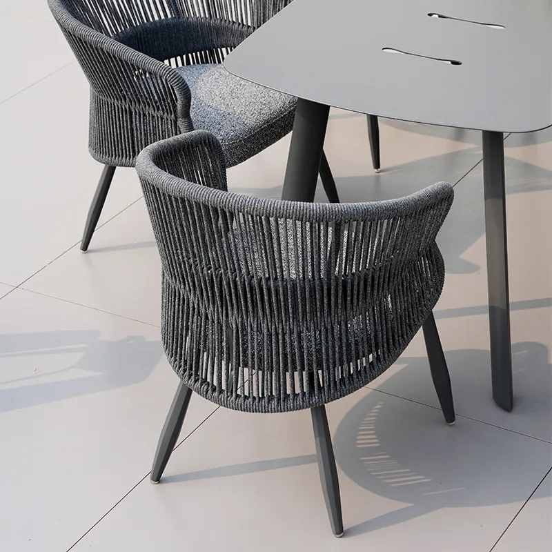 Lion Design Vortex Series Gray Cable Dining Chair