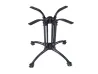 Classic Ornate Round Disk French Bistro Table Base (4-Claw Curved Legs)