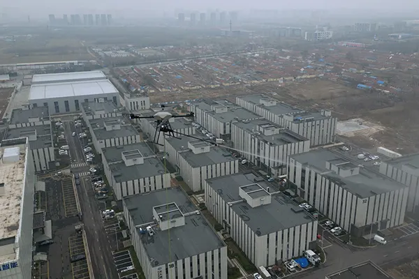 SKY TECH Cleaning Drone Successfully Completes 150 Meter High Altitude Test Flight