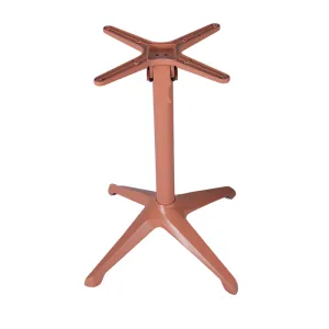 Modern Outdoor Aluminum Flip-top Table Base