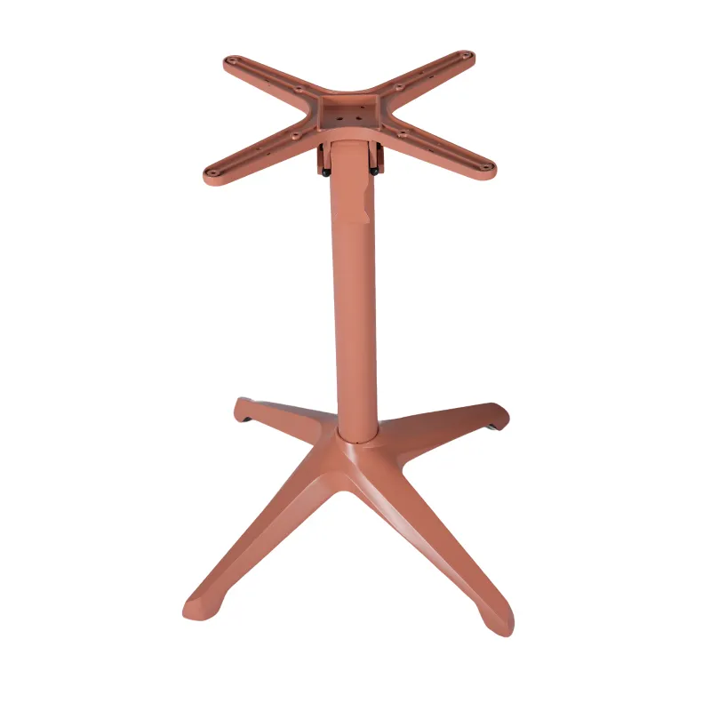 Modern Outdoor Aluminum Flip-top Table Base