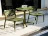 Colorful Die-Cast Aluminum Chair (Armrest & Armless Options) 