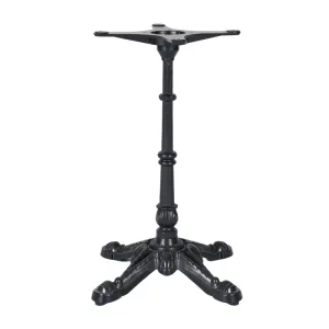 Vintage French Bistro Table Base (Parisian Style Cast Iron/Die-Cast Aluminum)