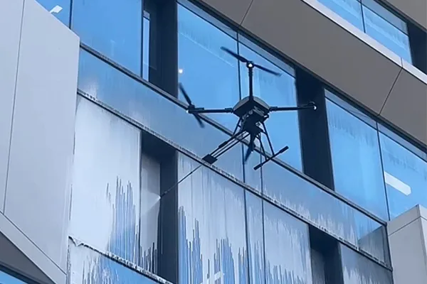 Industrial Cleaning Drones: Revolutionizing High-Rise Building Maintenance