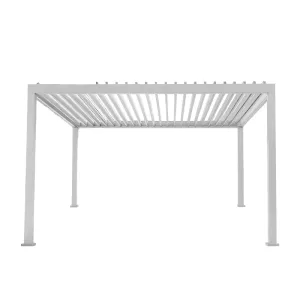 3*4 Premium Modern Enclosed Sunroom Gazebo with Glass Sliding Doors 